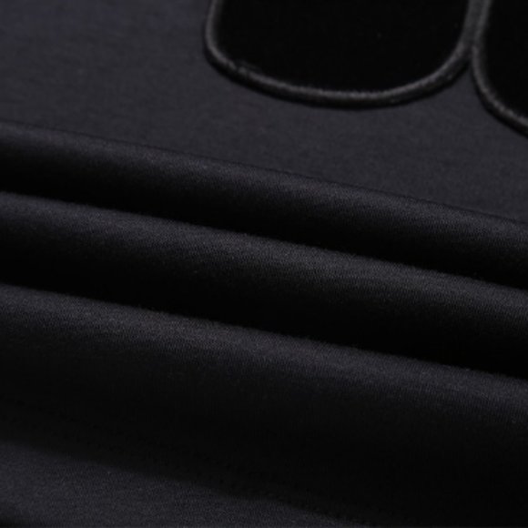 Armani luxury angry face bear round neck short sleeve cotton T-shirt - Picture 4 of 5